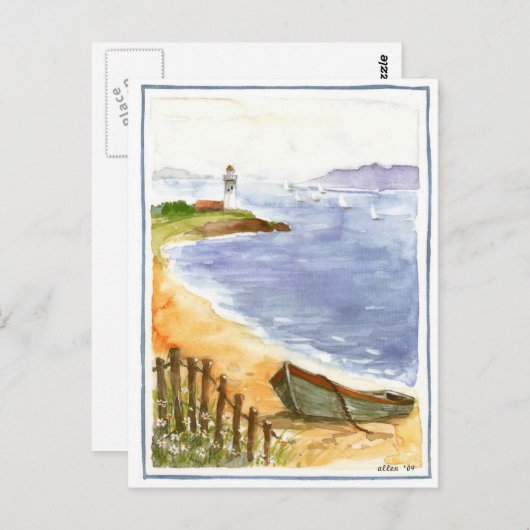 zomertijd briefkaart (Voorkant / Achterkant)