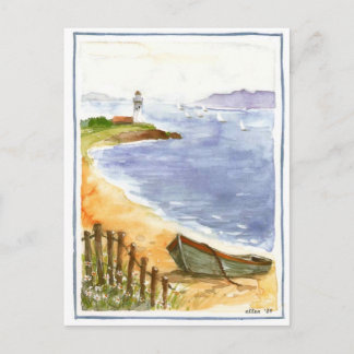 zomertijd briefkaart