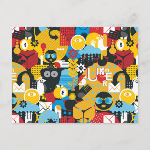 zomertijd briefkaart