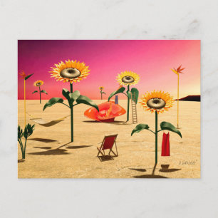 Zomertijd Briefkaart