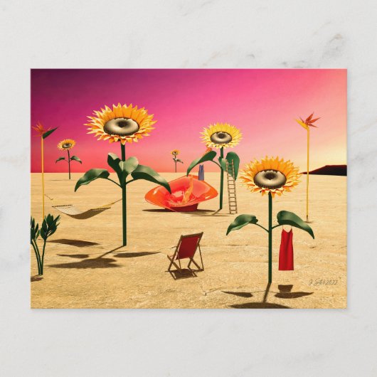 Zomertijd Briefkaart (Voorkant)