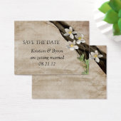 Zomertijd Bruiloft Save The Date Visitekaartje (Bureau)