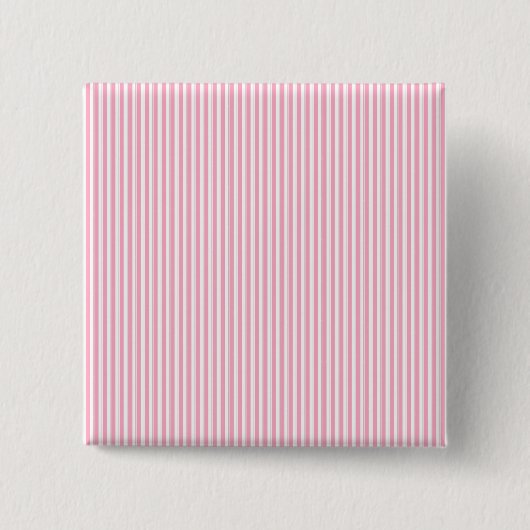zomertijd bundel roze strips vierkante button 5,1 cm (Voorkant)