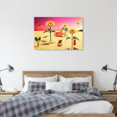 Zomertijd Canvas Afdruk (Insitu (Slaapkamer))