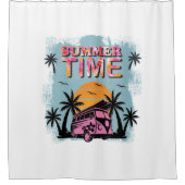 zomertijd douchegordijn (Voorkant)