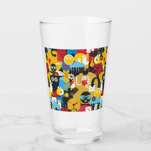 zomertijd glas (Voorkant)