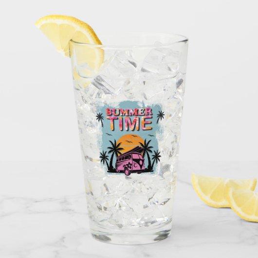 zomertijd glas (Voorkant ijs)