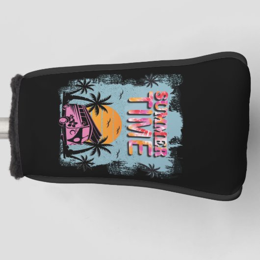 zomertijd golfheadcover (Voorkant)