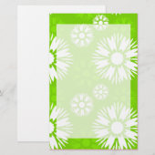 Zomertijd Green Stationery Briefpapier (Voorkant / Achterkant)