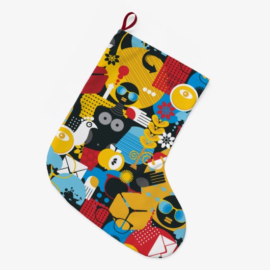 zomertijd grote kerstsok (Voorkant (Hangend))