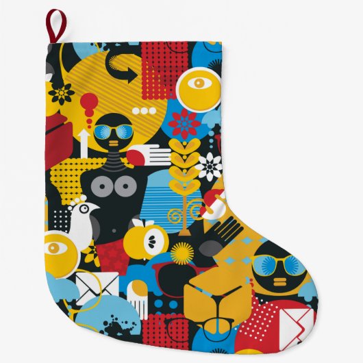 zomertijd grote kerstsok (Voorkant)