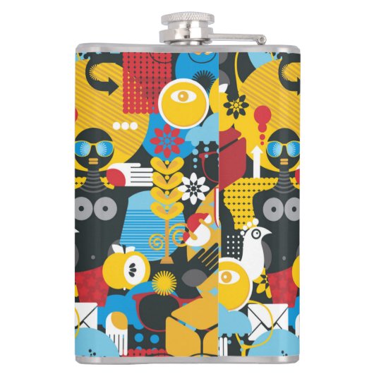 zomertijd heupfles (Achterkant)