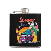 zomertijd heupfles (Voorkant)