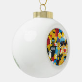 zomertijd keramische bal ornament (Links)