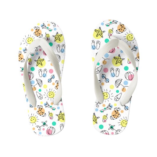 zomertijd kinder teenslippers (Voetbed)