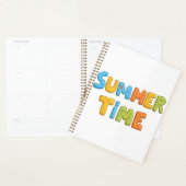 Zomertijd - Kleurrijke zomertijdtekst Planner (Display)