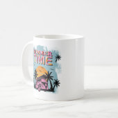 zomertijd koffiemok (Voorkant links)