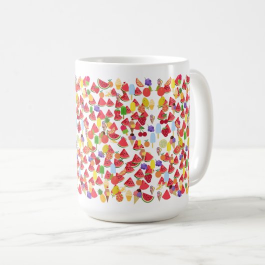 zomertijd koffiemok (Voorkant rechts)