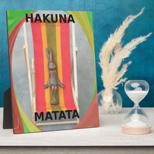 Zomertijd Konijn Kleuren Fotoplaat (Zijkant)