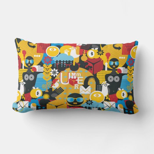 zomertijd kussen (Voorkant)