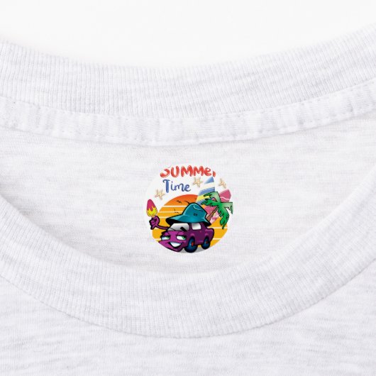 zomertijd labels (Aangebracht)