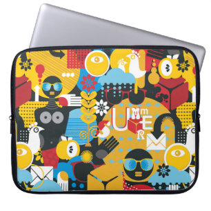zomertijd laptop sleeve