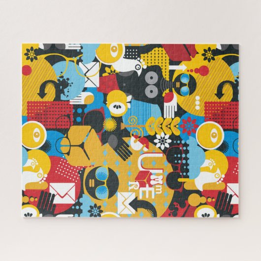 zomertijd legpuzzel (Horizontaal)