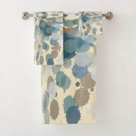 Zomertijd Leuk Ocean Spray Splatter Abstracte Kuns Bad Handdoek