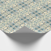 Zomertijd Leuk Ocean Spray Splatter Abstracte Kuns Cadeaupapier (Hoek)