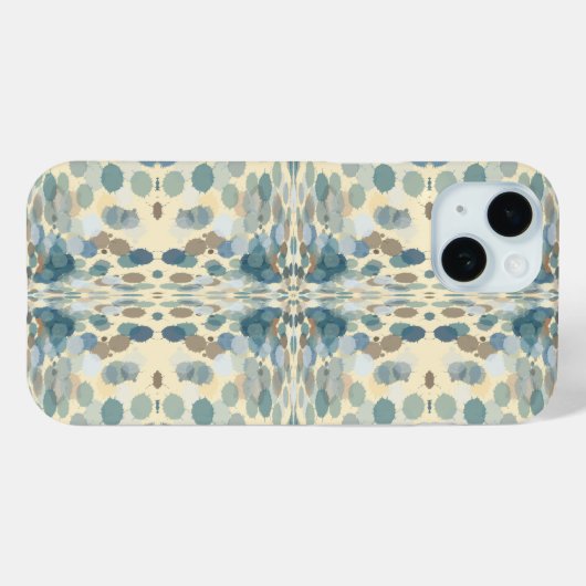 Zomertijd Leuk Ocean Spray Splatter Abstracte Kuns Case-Mate iPhone Case (Achterkant (horizontaal))