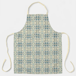 Zomertijd Leuk Ocean Spray Splatter Abstracte Kuns Schort