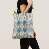Zomertijd Leuk Ocean Spray Splatter Abstracte Kuns Tote Bag (Dichtbij)