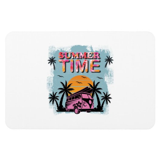 zomertijd magneet (Horizontaal)