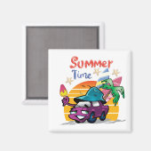 zomertijd magneet (Voorkant / Achterkant)