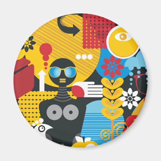 zomertijd magneet (Voorkant)