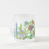 zomertijd matglas koffiemok (Voorkant links)