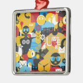 zomertijd metalen ornament (Links)