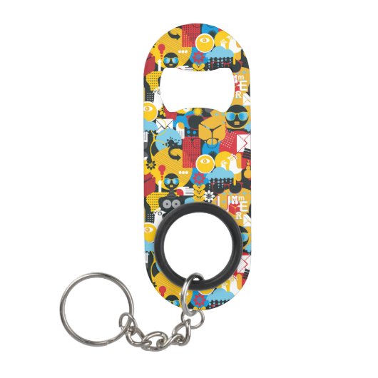 zomertijd mini flessenopener (Voorkant)