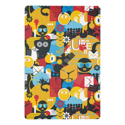 zomertijd mini klembord (Achterkant)