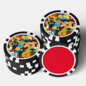zomertijd poker chips (Opstapeling)