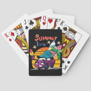 zomertijd pokerkaarten