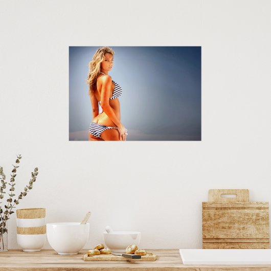 zomertijd poster (Keuken)