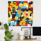 zomertijd poster (Thuiskantoor)