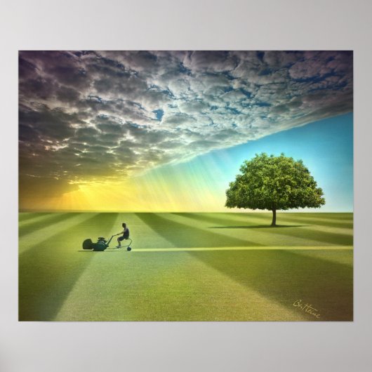 zomertijd poster (Voorkant)