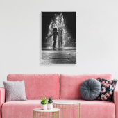 Zomertijd Pret Tijd Nr. 2 Canvas Afdruk (Insitu (Woonkamer))