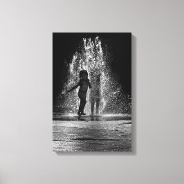 Zomertijd Pret Tijd Nr. 2 Canvas Afdruk