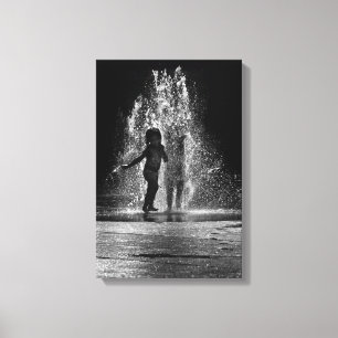 Zomertijd Pret Tijd Nr. 2 Canvas Afdruk