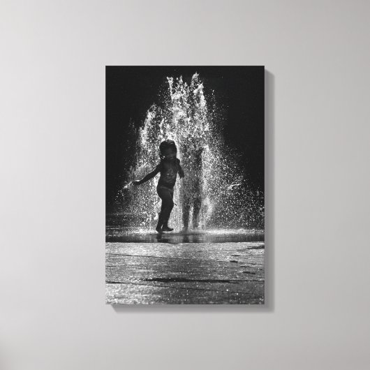 Zomertijd Pret Tijd Nr. 2 Canvas Afdruk (Voorkant)