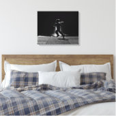 Zomertijd Pret Tijd Nr 7 Canvas Afdruk (Insitu (Slaapkamer))