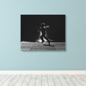 Zomertijd Pret Tijd Nr 7 Canvas Afdruk (Insitu (Houten vloer))